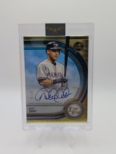 2025 Topps Five Star - Auto Derek Jeter #FSA-DJ Blue 10/25 New York Yankees