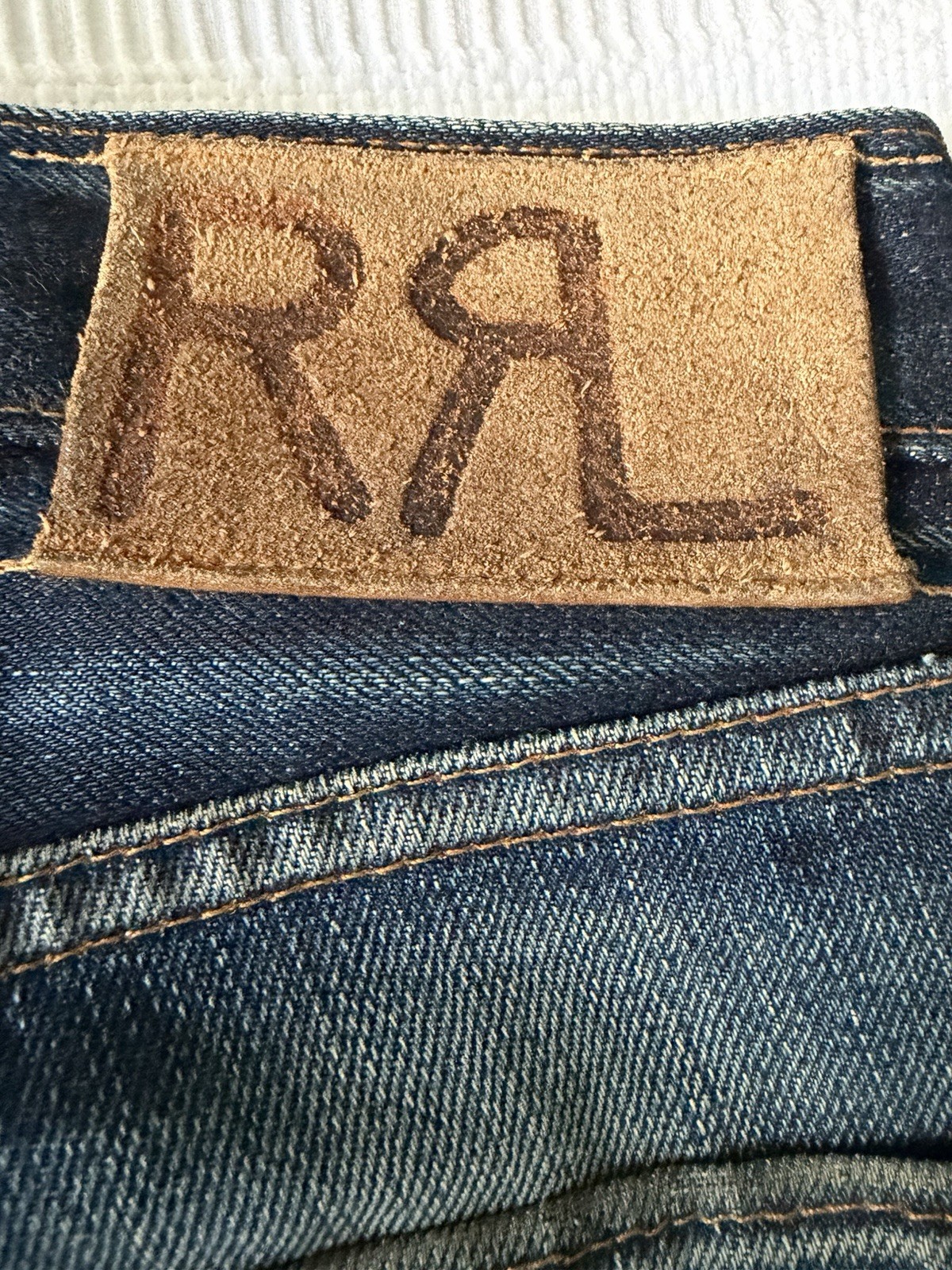 パンツ RRL SELVEDGE DENIM W34 L32 RRL Selvedge Denim Jeans 32x34 Straight Leg Men's Jap… - Gem