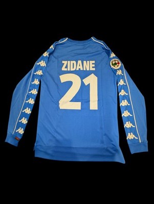 ウェア Juventus Zidane 21 1999-00 Juventus Home Shirt Zidane #21 - 6/10 - (M)