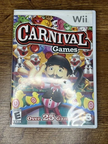 Carnival Games (Nintendo Wii, 2007) Complete & Tested