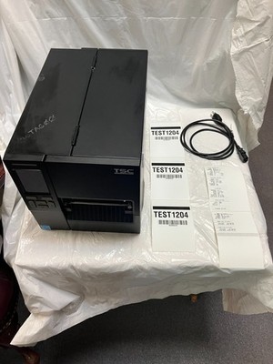 TSC MB240T Compact Industrial Barcoding Printer Tested missing media holder