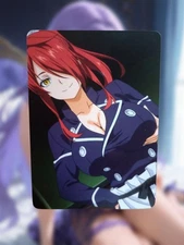 Rindō Kobayashi Food Wars!: Shokugeki no Soma Anime Waifu Sexy Lewd Hentai Card