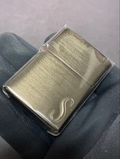 Zippo Seven Stars Black Titanium 2 Sided Processing Lighter Regular Japan