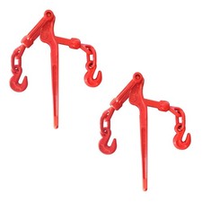 2 Pack Heavy Duty 516 - 38 Lever Load Chain Binder Flatbed Truck Trailer