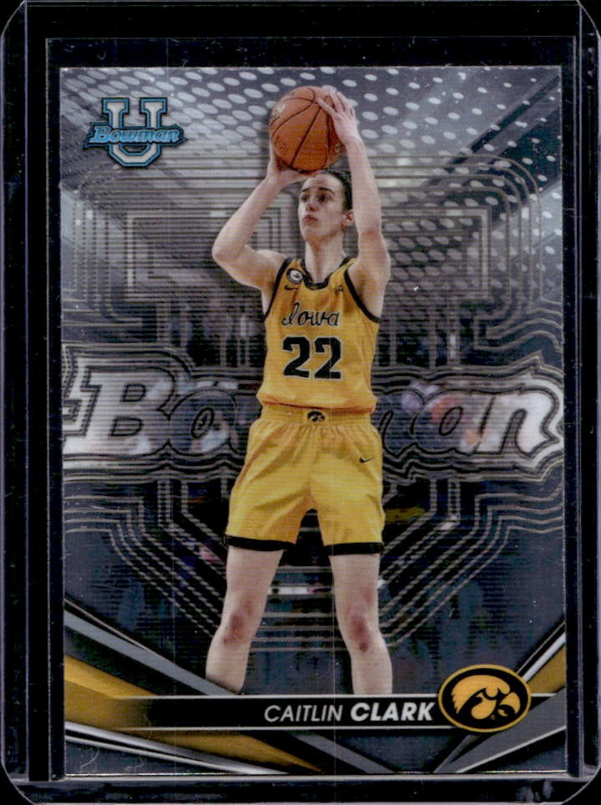 2022-23 Bowman Best U Caitlin Clark #50 Hawkeyes