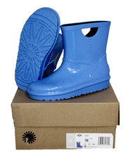 UGG Toddler Rahjee Rubber Ankle Rain Boot Boys Size 12 Blue 1016733T