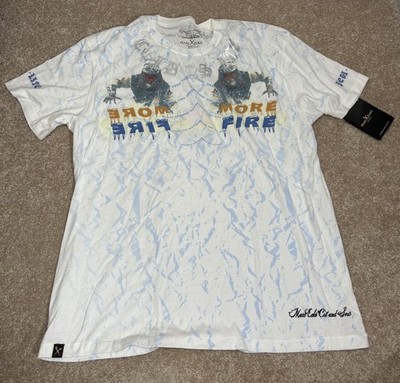NEW 2009 Star Wars Marc Ecko Cut & Sew Hoth More Fire Jedi 4 Life shirt Sz XXL