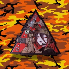 PMC Rattler Group, Mikhail_N762 cyberpunk military, anime morale war PVC patch