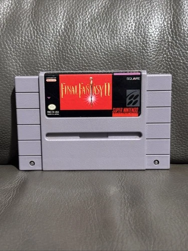 Final Fantasy II 2 (Super Nintendo SNES 1991) Game Cart Only TESTED & PLAYS