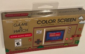 Nintendo Super Mario Bros Handheld Game and Watch 35th Anniversary Edition New