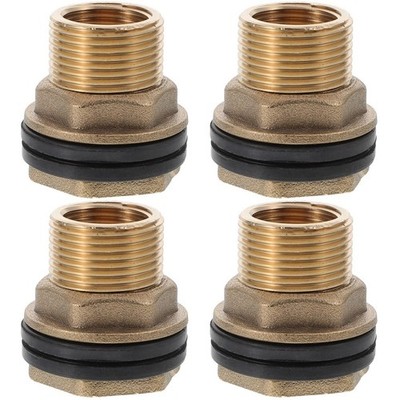 4 Pieces Schlauchverbinder Messing Anschlüsse Und Armaturen Für Wassertanks