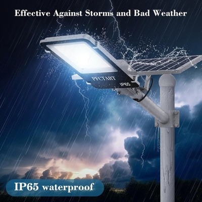 10000W LED Commercial Solar Street Lights Outdoor Dusk To Dawn Parking Lot Lamp