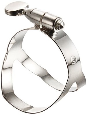 Selmer tenor saxophone ligature silver plated