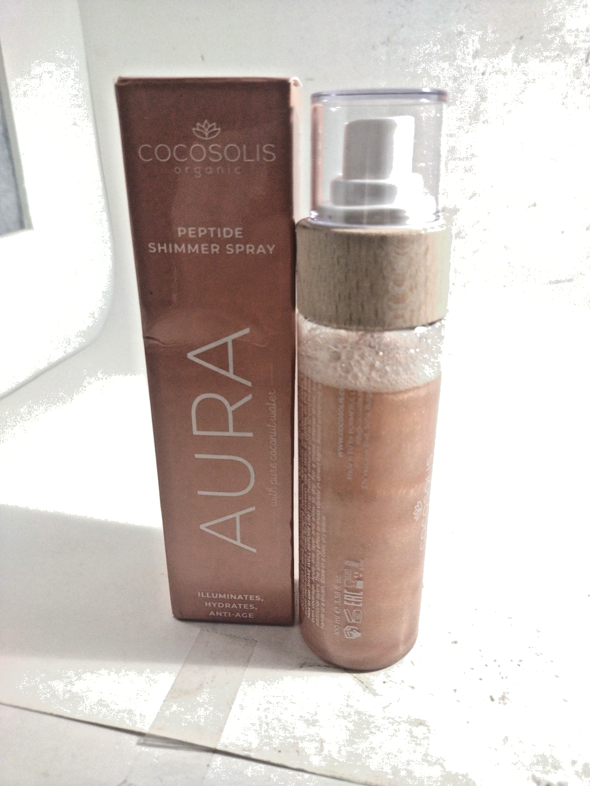 AURA Peptide Shimmer Spray by COCOSOLIS