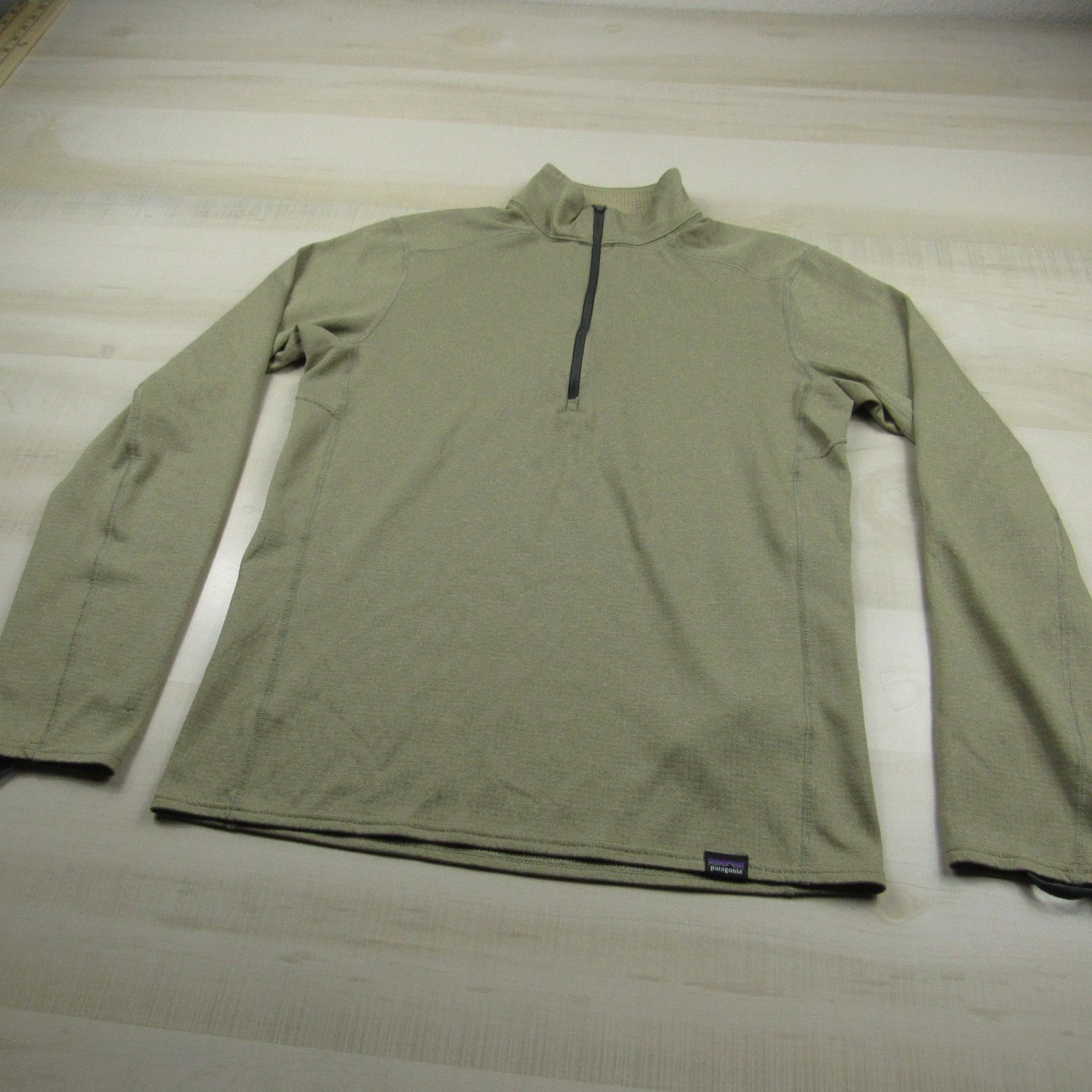 Patagonia Sweater Mens Extra Small Brown Capilene Midweight Baselayer Polartec