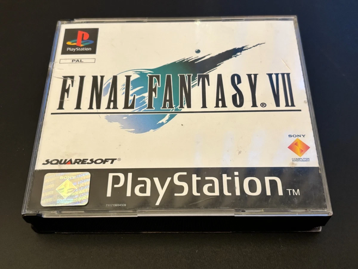 Jeu PlayStation Final Fantasy VII PS1 PAL Complet 3 CD - Jeux vidéo