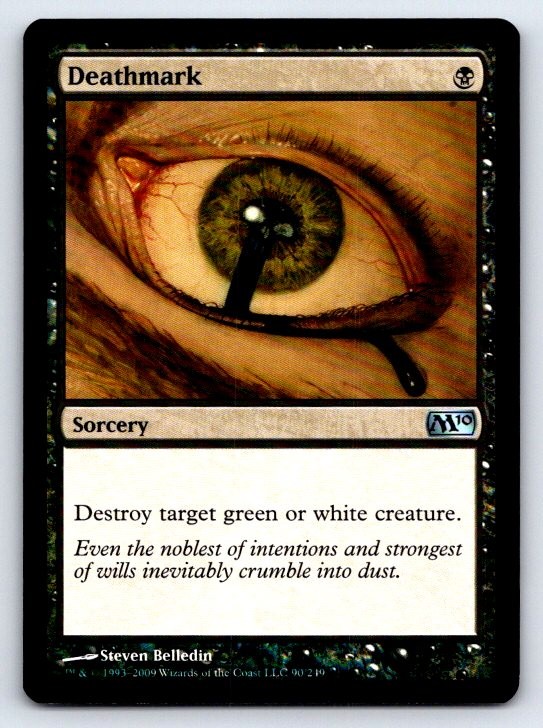 Deathmark Uncommon Magic 2010 (M10) Magic: The Gathering