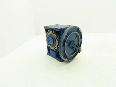 Rossi MRIV 63 UO2A Worm Gearbox 81:1 Reducer .64kw 17rpm Hollow Shaft IEC 80 B3