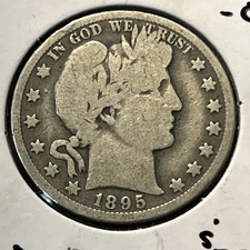 1895 O Barber Half Dollar 90% Silver Better Date Coin Collection
