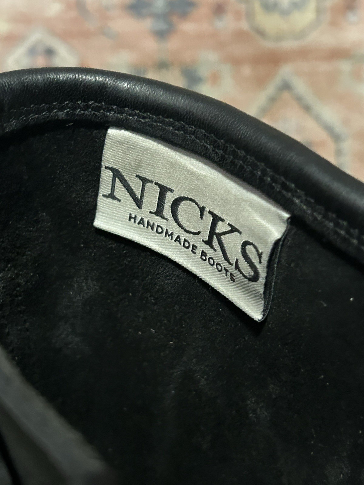 Nick's Stationmaster Engineer Boot Black Size 6.5… - image 12