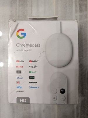 Google Chromecast with Google TV HD - Snow