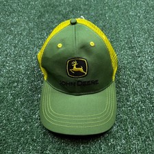 John Deere Trucker Hat Green Yellow Adjustabl...