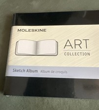 Moleskine Pocket Art Plus Cahier Sketch Album Black. 72 Detachable Pages. New Pk