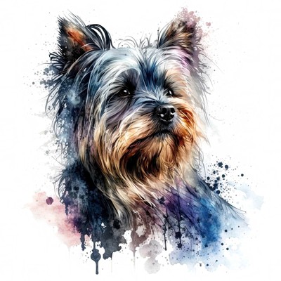 Adesivo 3D Per Auto Yorkshire Terrier 15 Cm - Strappato, Riflettente E Impermeabile - Per Animale Domestico, Auto E Decorazioni - 2