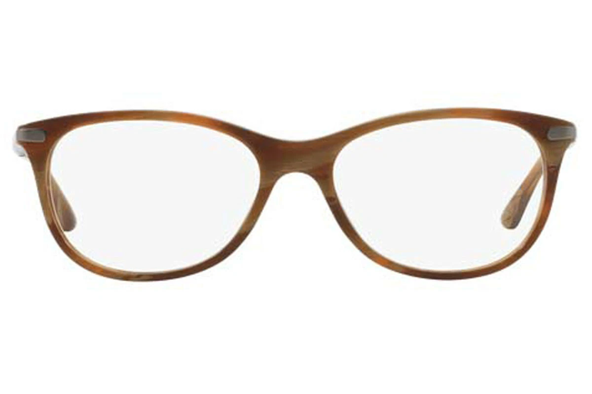 Giorgio Armani AR7015 5134 Matte Horn Brown EYEGLASSES FRAME 51 16 140 Italy New