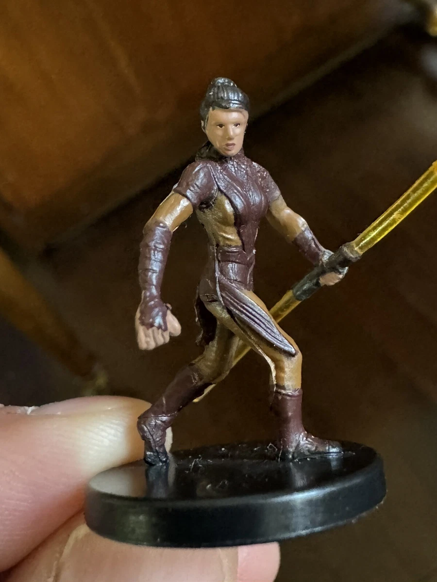 STAR WARS Miniatures BASTILA SHAN 1/60 Very Rare Champions Of