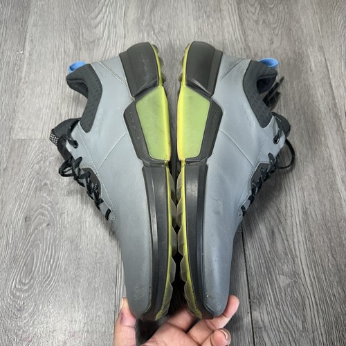 Ecco Biom H4 Golf Shoes Mens 12-12.5 EU 46 Gray Gore Tex Leather Spikeless - Picture 3 of 10