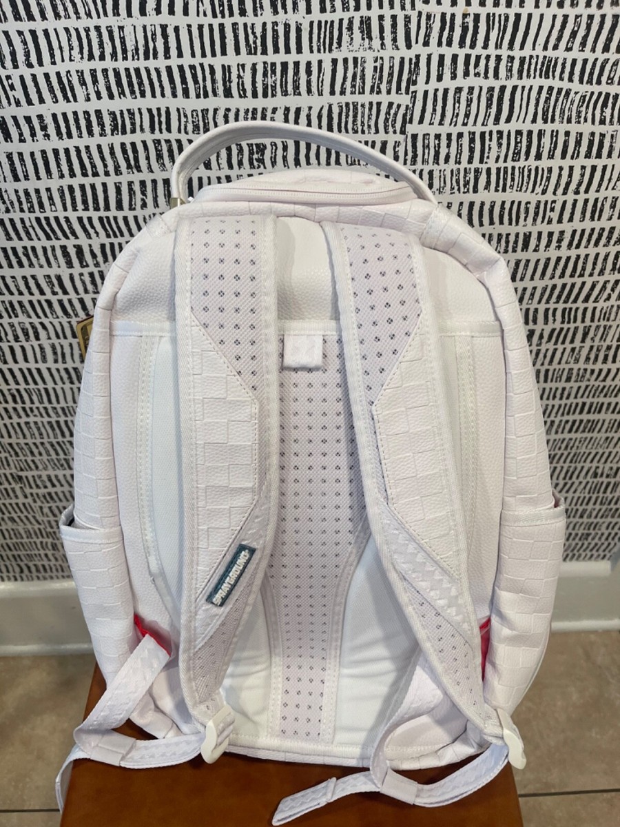 Sprayground Limited Edition Shark Trip DLXSV White Backpack | eBay