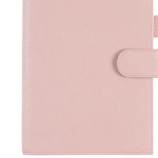Magnetic Leather Cover for A5 Notebooks - Multiple Pockets & Bookmarks Included