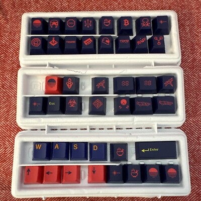 DROP + MiTo GMK Laser Custom Mechanical Keyboard Novelty Keycap Set - 43 -Keys