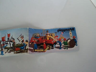 Lot de Playmobil Vintage (1974) avec lot d'accessoires