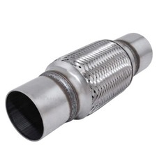 Fits Exhaust Flex Pipe 2.5 x 6 Heavy Duty Sta...