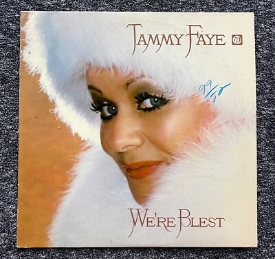 TAMMY FAYE BAKKER 1979 LP WE'RE BLEST ''Lord, You've Been Too Good Tò Me''