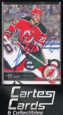 Eric Gelinas 2014-15 Upper Deck #119 New Jersey Devils TTM/IP Signed Auto