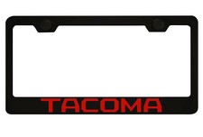 Black License Plate Frame For Tacoma