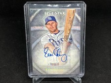 EVAN LONGORIA 2014 TOPPS FIVE STAR RAINBOW ON CARD AUTO #D 4/25