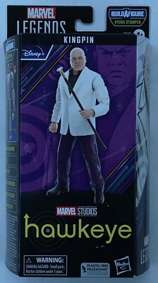 Marvel Legends Series Hawkeye Kingpin 6'' Action Figure Build A Fig Hydra Stomper