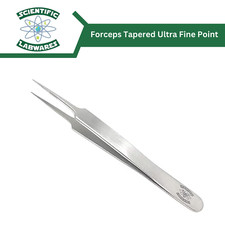 Scientific Labwares High Precision Lab Tweezers/Forceps Tapered Ultra Fine Point