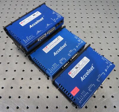 C191565 Lot 3 Copley Controls Accelnet Motor Amplifiers (ADP-055-18, 800-1906A)