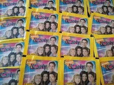 Brazil version 2011 Panini Nickelodeon iCarly - x50 Sticker Pack