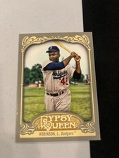 2012 Topps Gypsy Queen #18 JACKIE ROBINSON Base BASEBALL CARD Brooklyn Dodgers