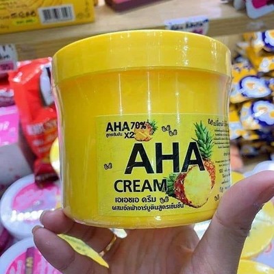 aha body cream