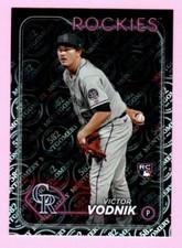 2024 Topps 582 Montgomery Club #607 Victor Vodnik RC Colorado Rockies