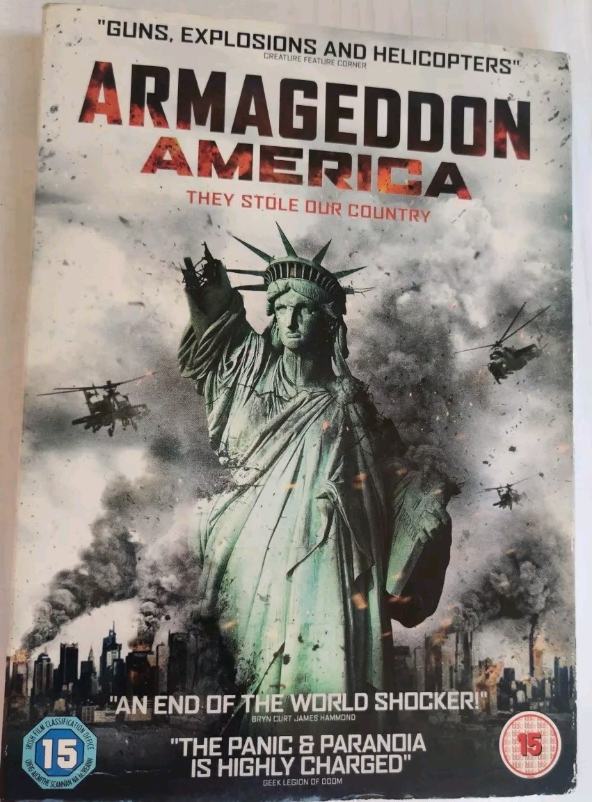 Armageddon America DVD (2018) Aliya Astaphan, Norris DIR cert 15 022153105178