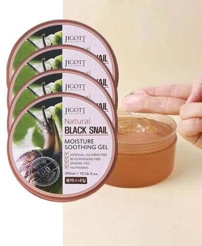 [JIGOTT] Gel calmante de aloe vera, tomate, melancia, caracol preto - Imagem 3 de 4