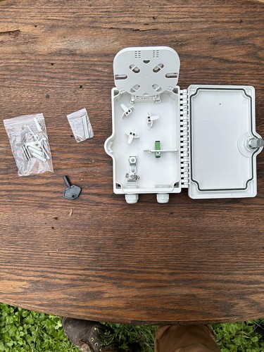 Fiber Optic Outside House Service Box FTTH | eBay